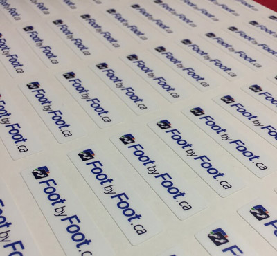 Multicolor Labels - Custom Printed Stickers  and  Decals Photo