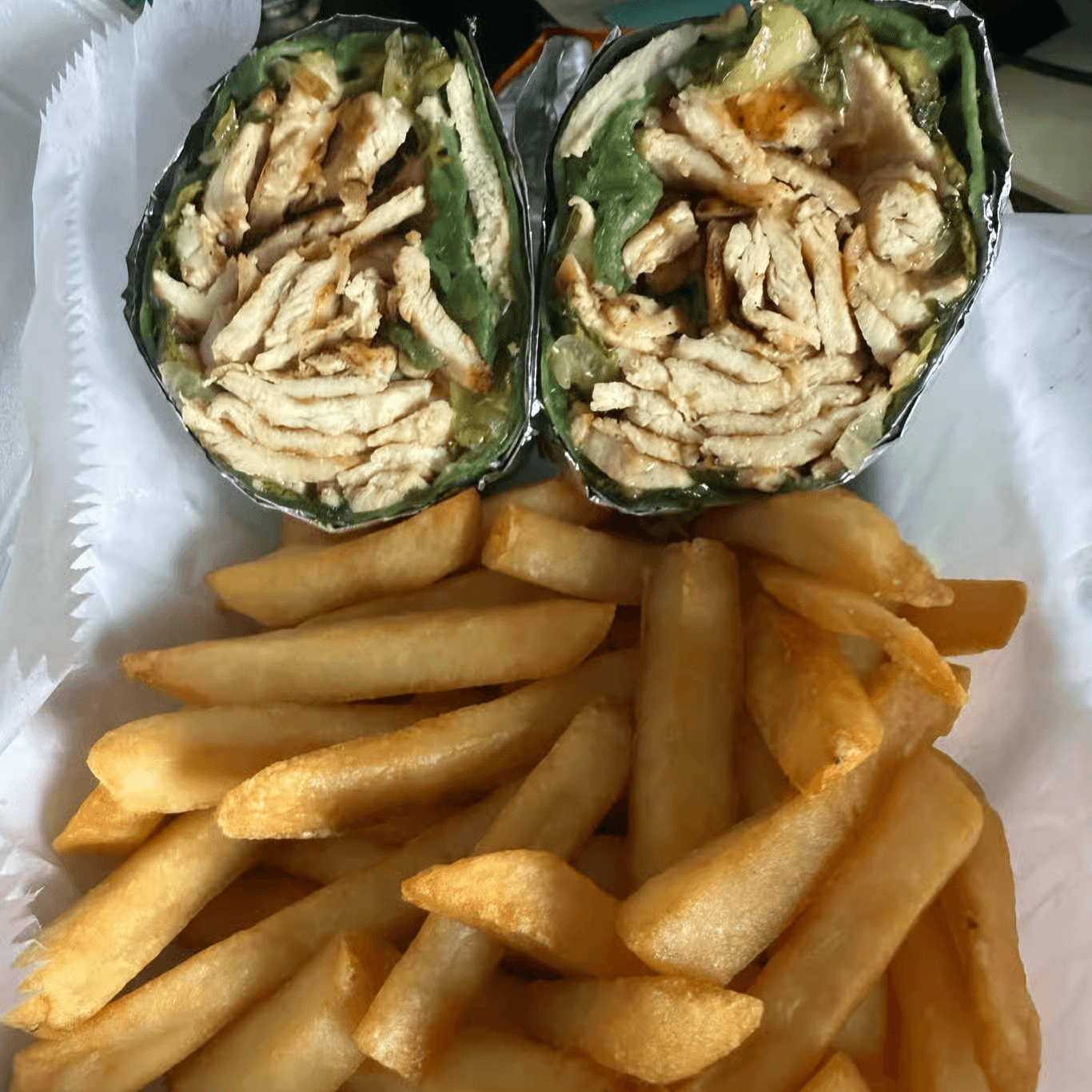 Grilled Chicken Caesar Wrap