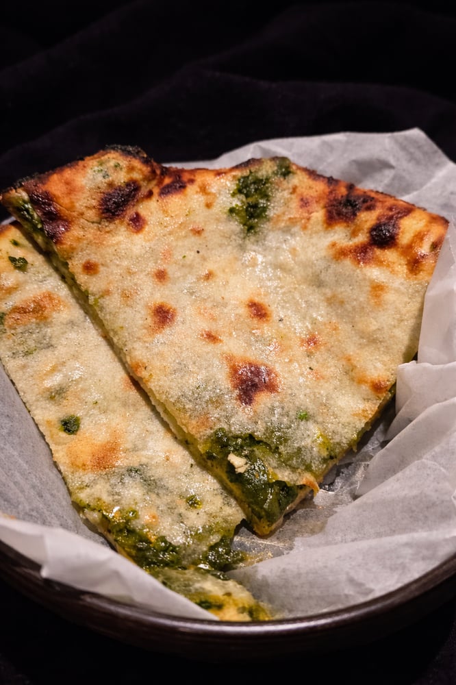 Spinach Kulcha