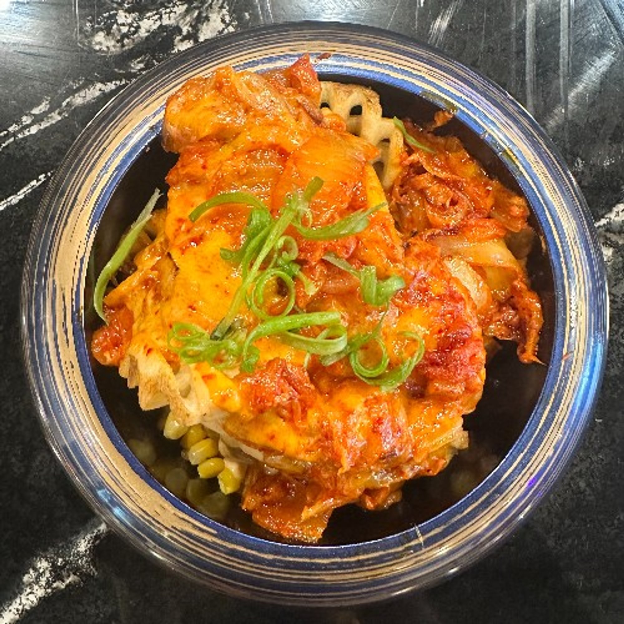 Kimchi Loaded Fries