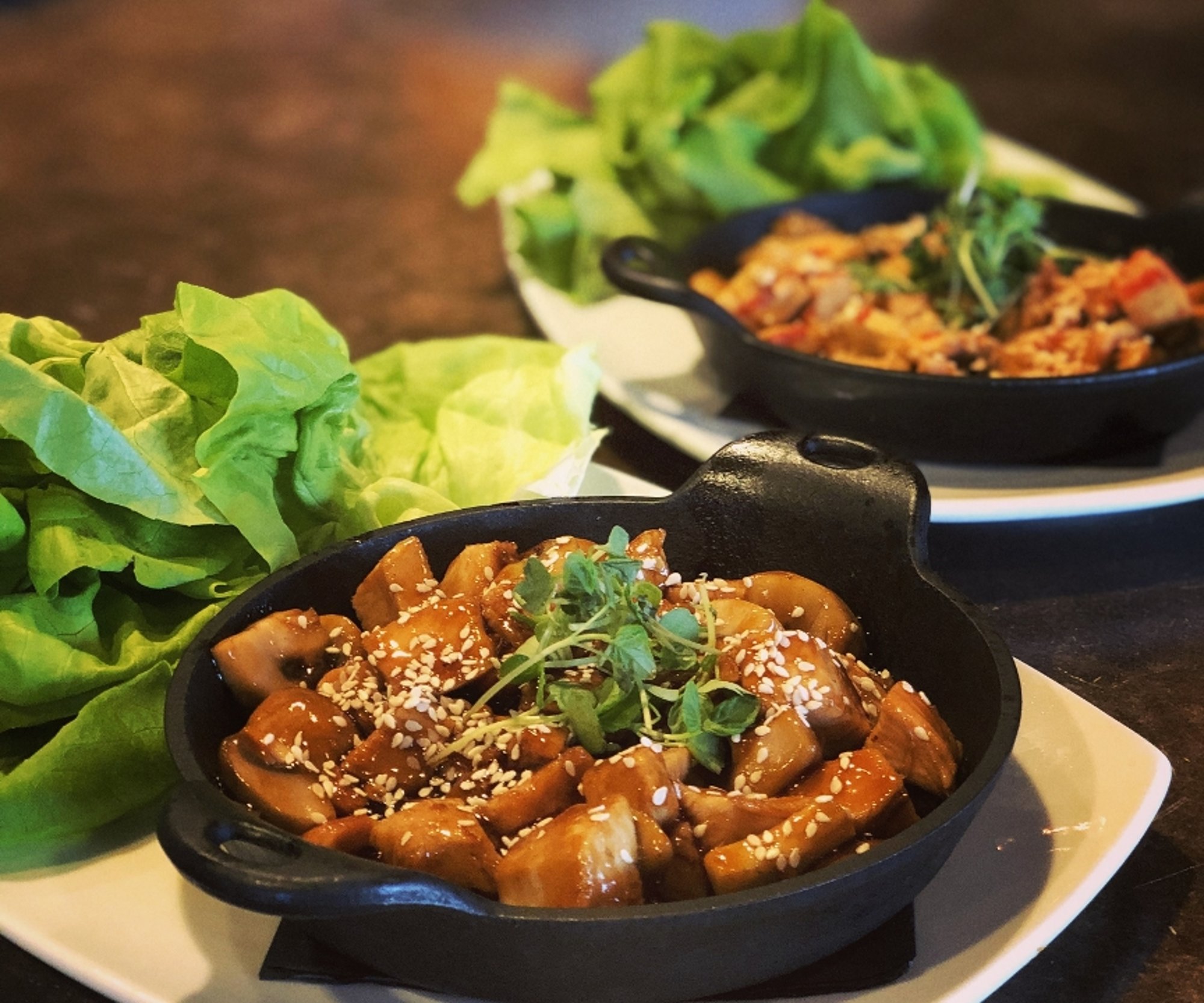 Chicken Lettuce Wraps