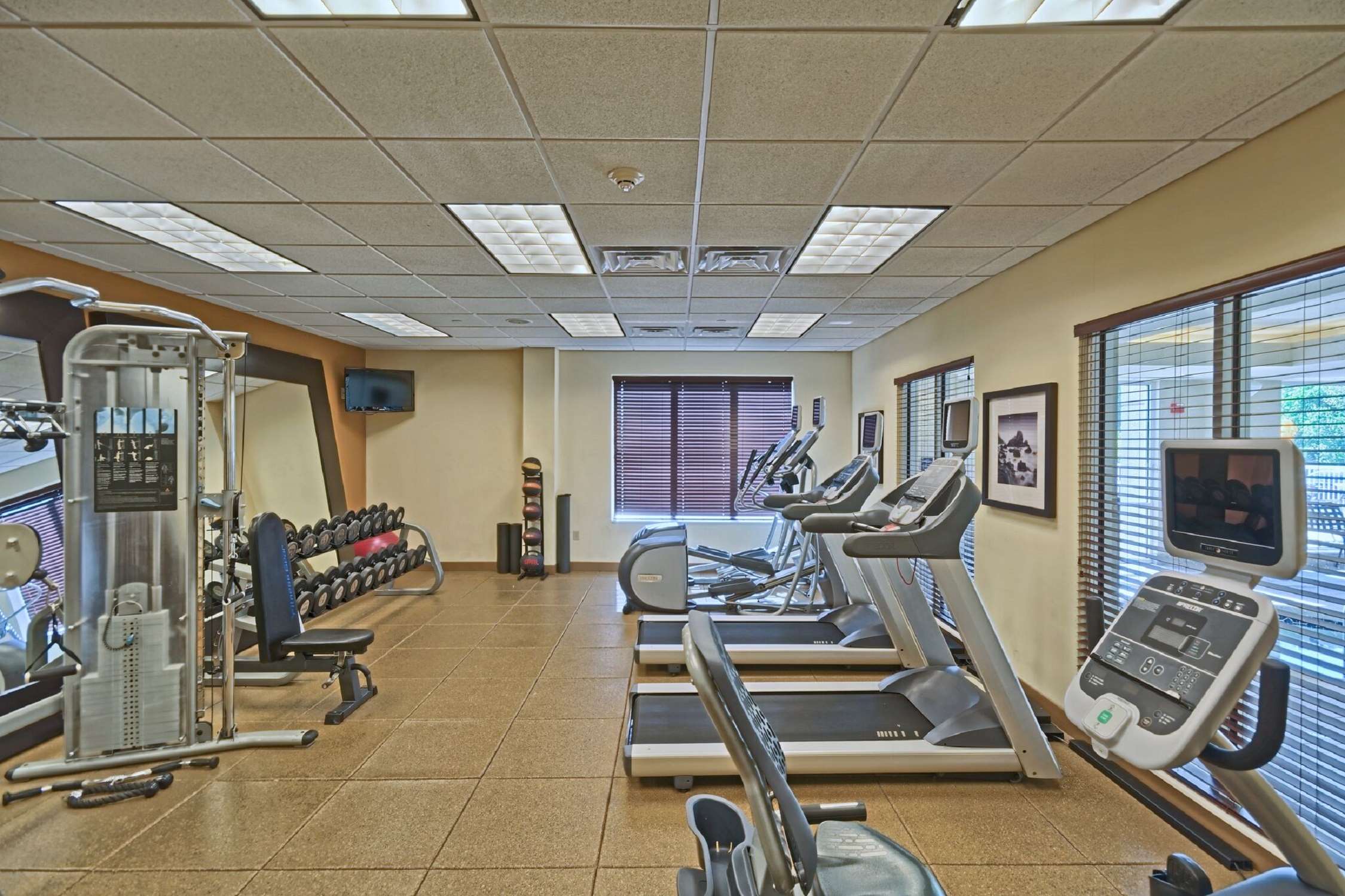 Health club  fitness center  gym