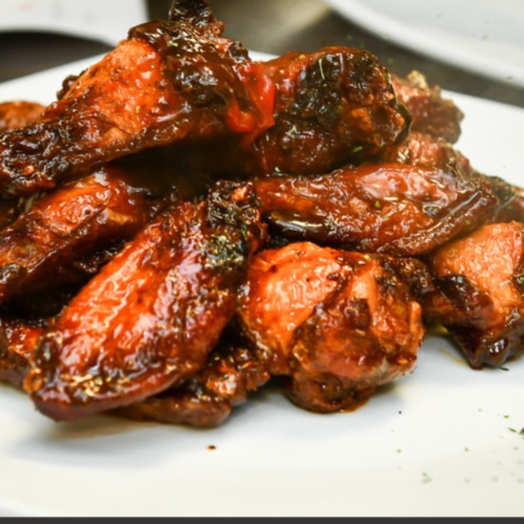 Jerk Wings 10 Pieces with Small Fries