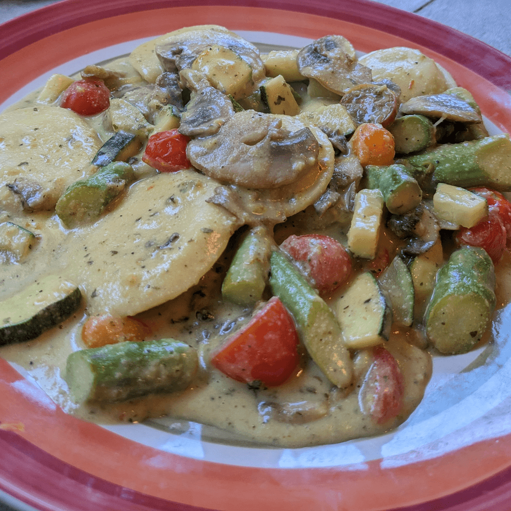 Vegan Cheese Ravioli