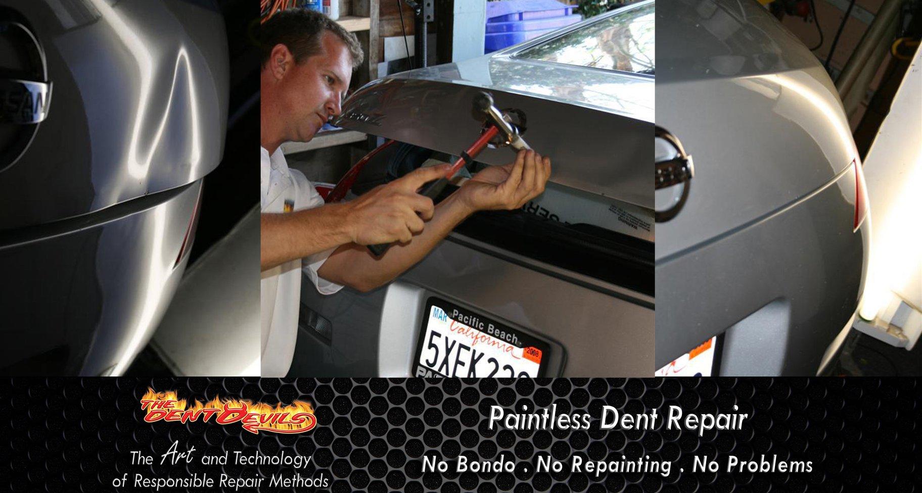 The Dent Devils Paintless Dent Removal - Auto Body & Paint Repair Shop Photo