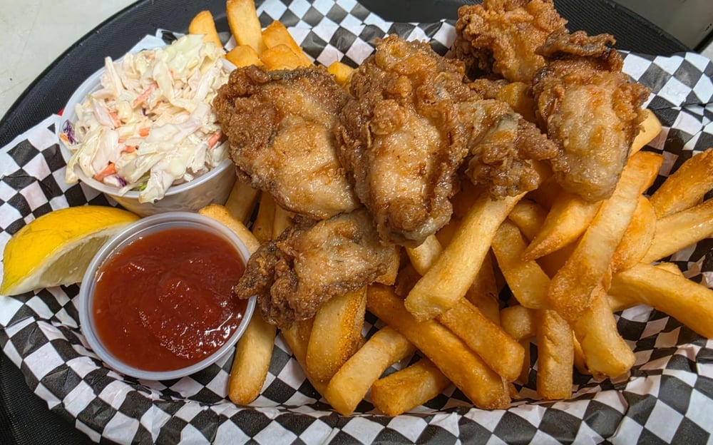 Fried Oyster & Chips
