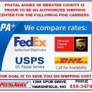 Postal Annex of Webster County #14013 Logo