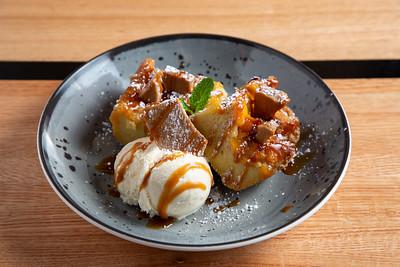 Peach Bread Pudding