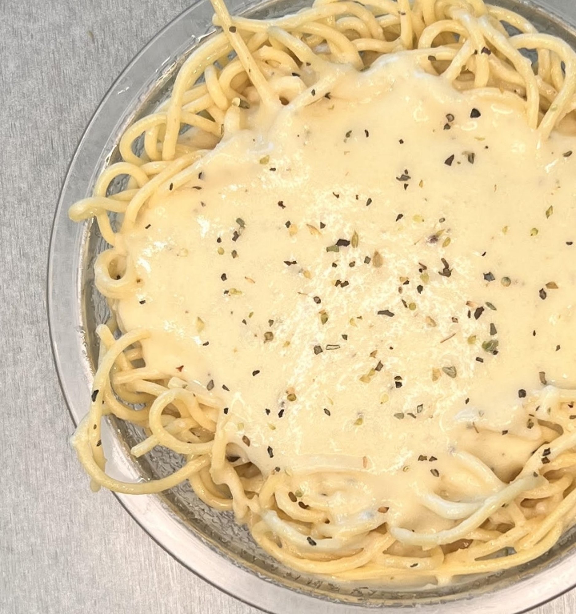 Spaghetti and Alfredo