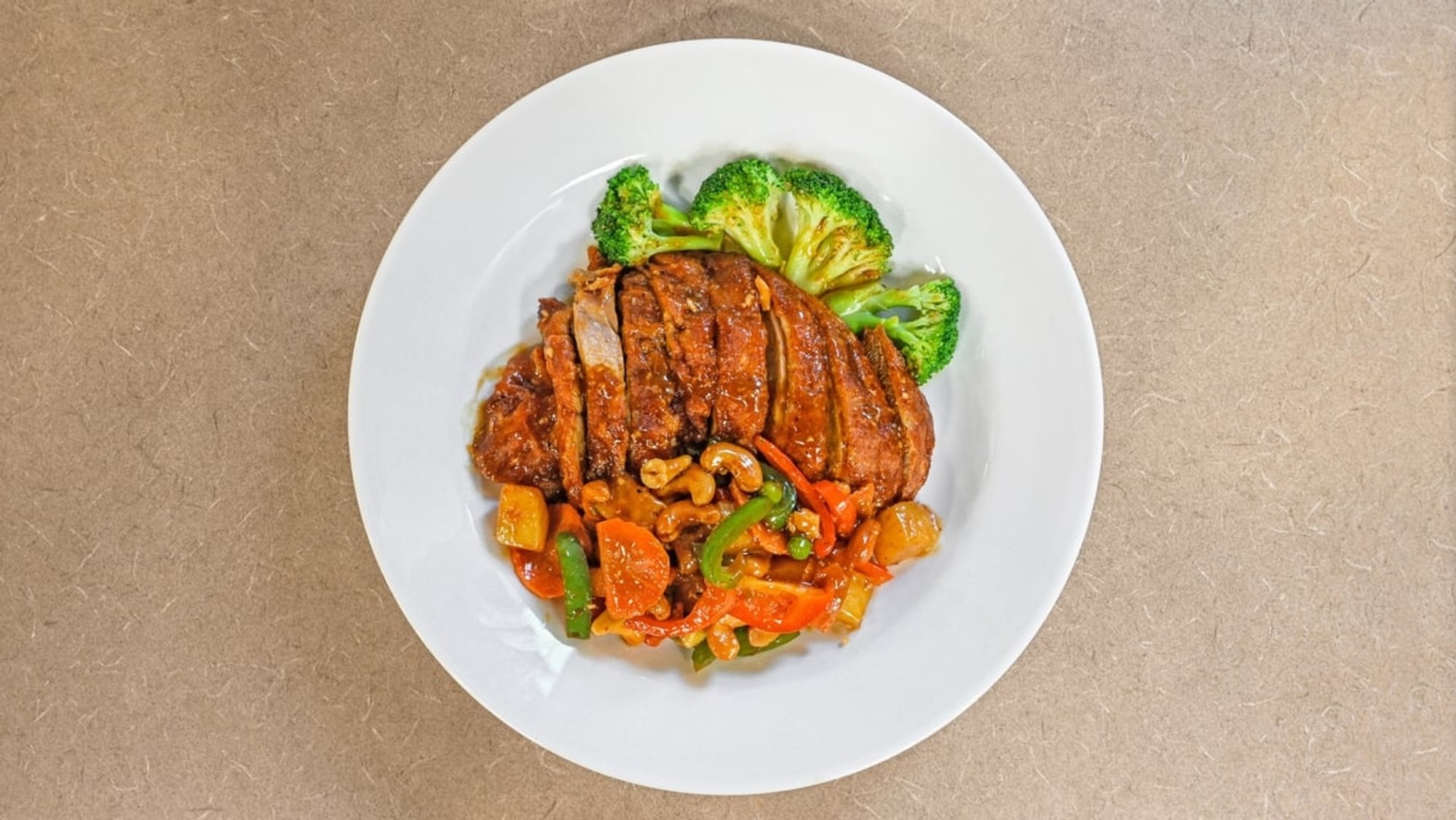 Lunch: Pad Cashew