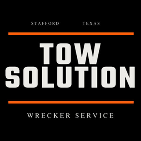 Tow Solution Wrecker Service Logo