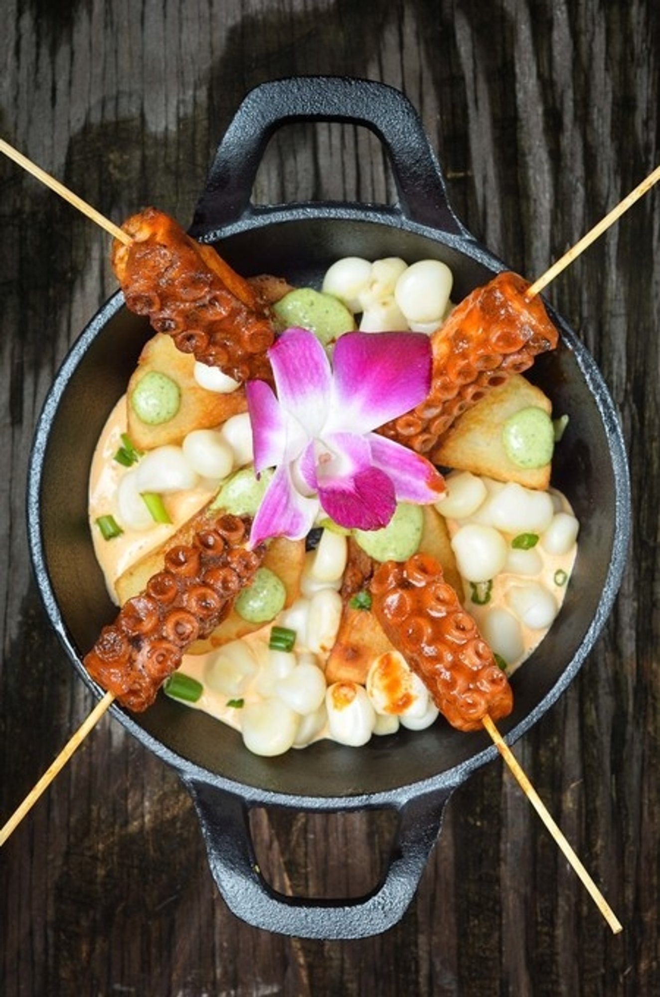 Pulpo Anticuchero