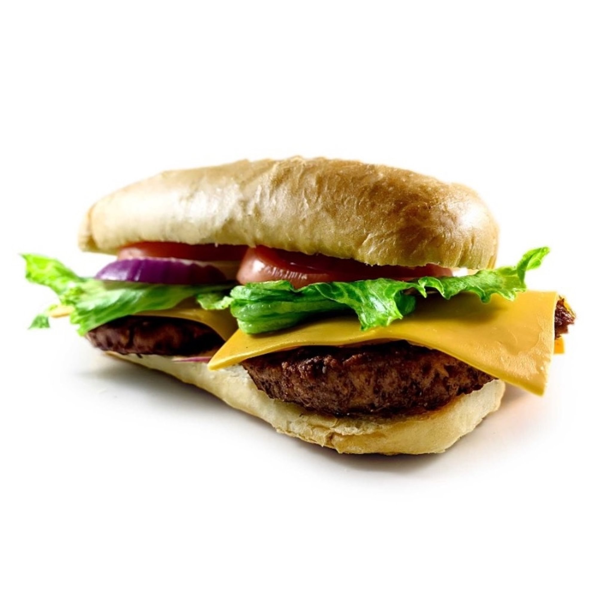 8" Cheeseburger Sub