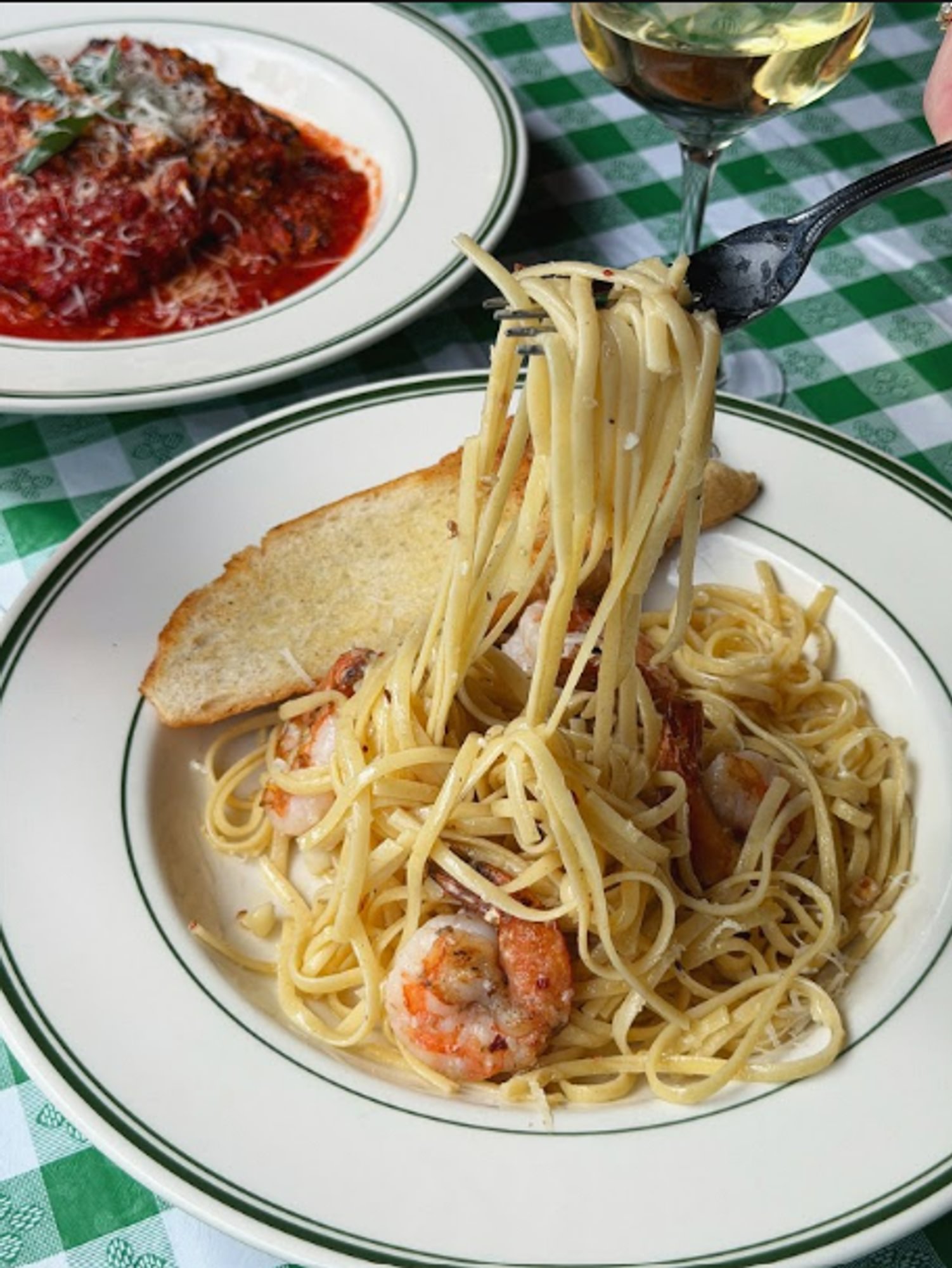 Shrimp & Linguine