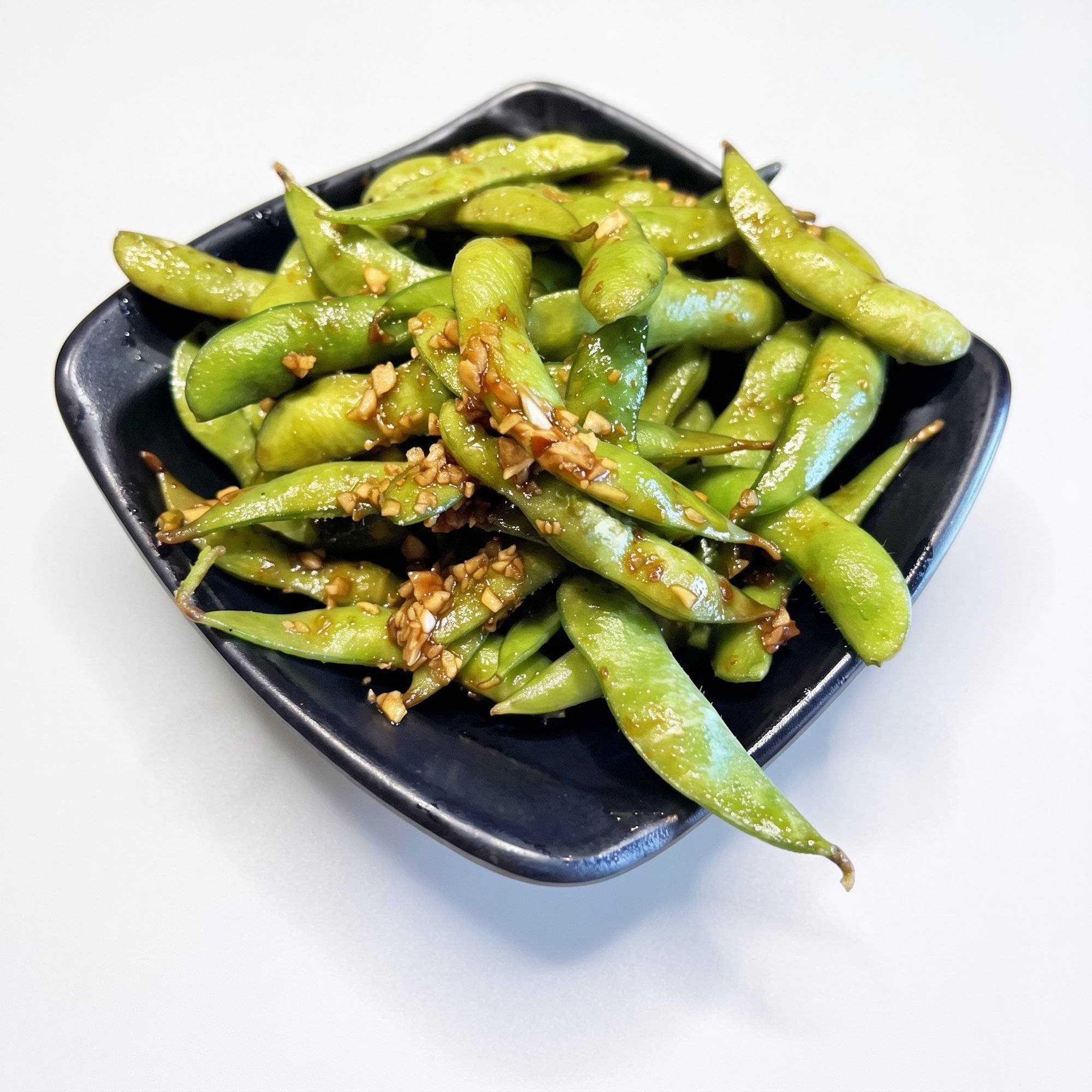 Garlic Edamame