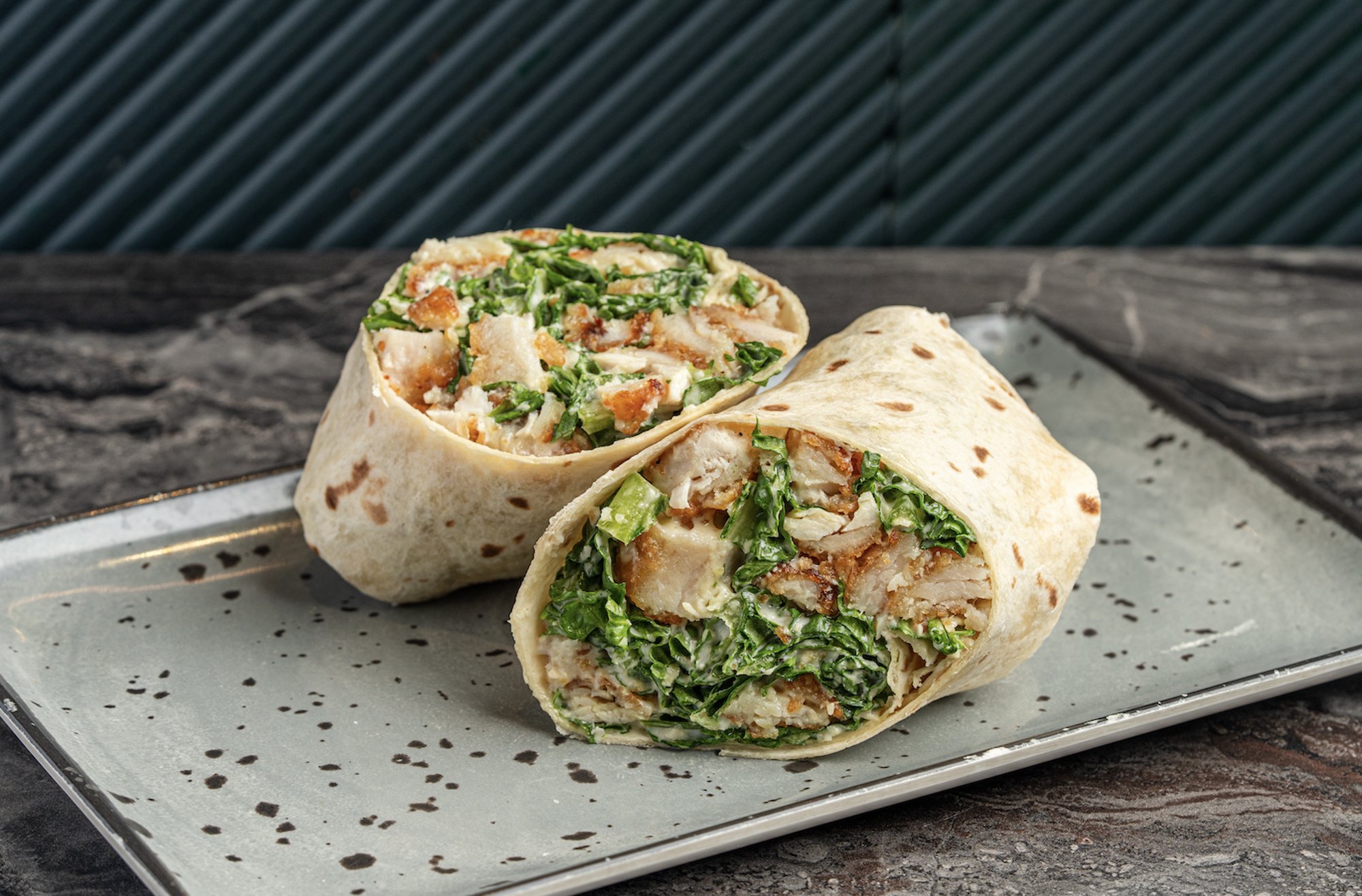 The Crispy Chicken Caesar Wrap