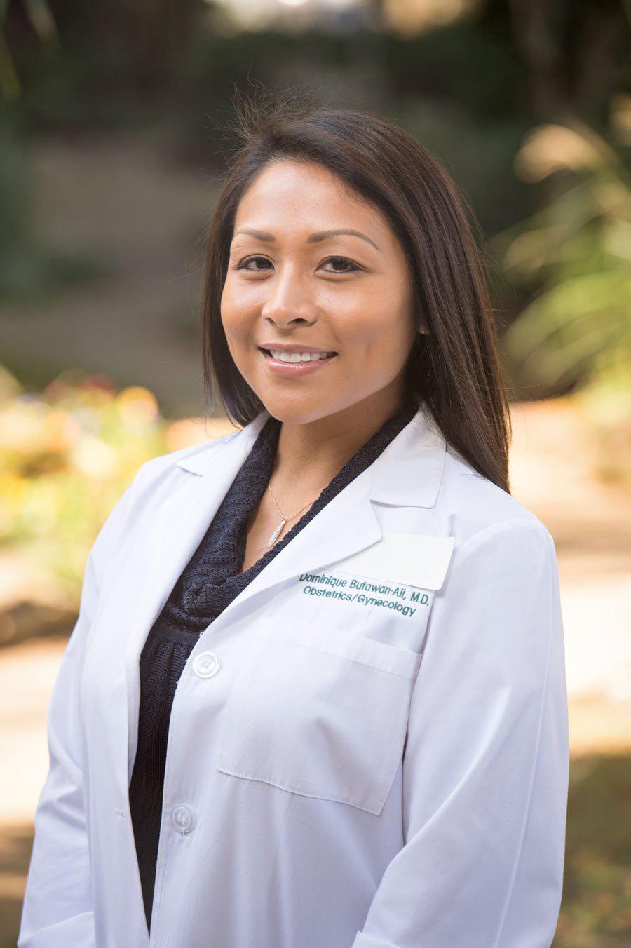 Dr. Dominique Butawan-Ali - board-certified obstetrician and gynecologist