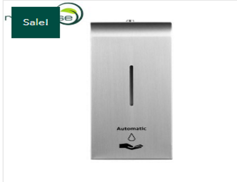 STAINLESS STEEL HAND SANITIZER DISPENSER