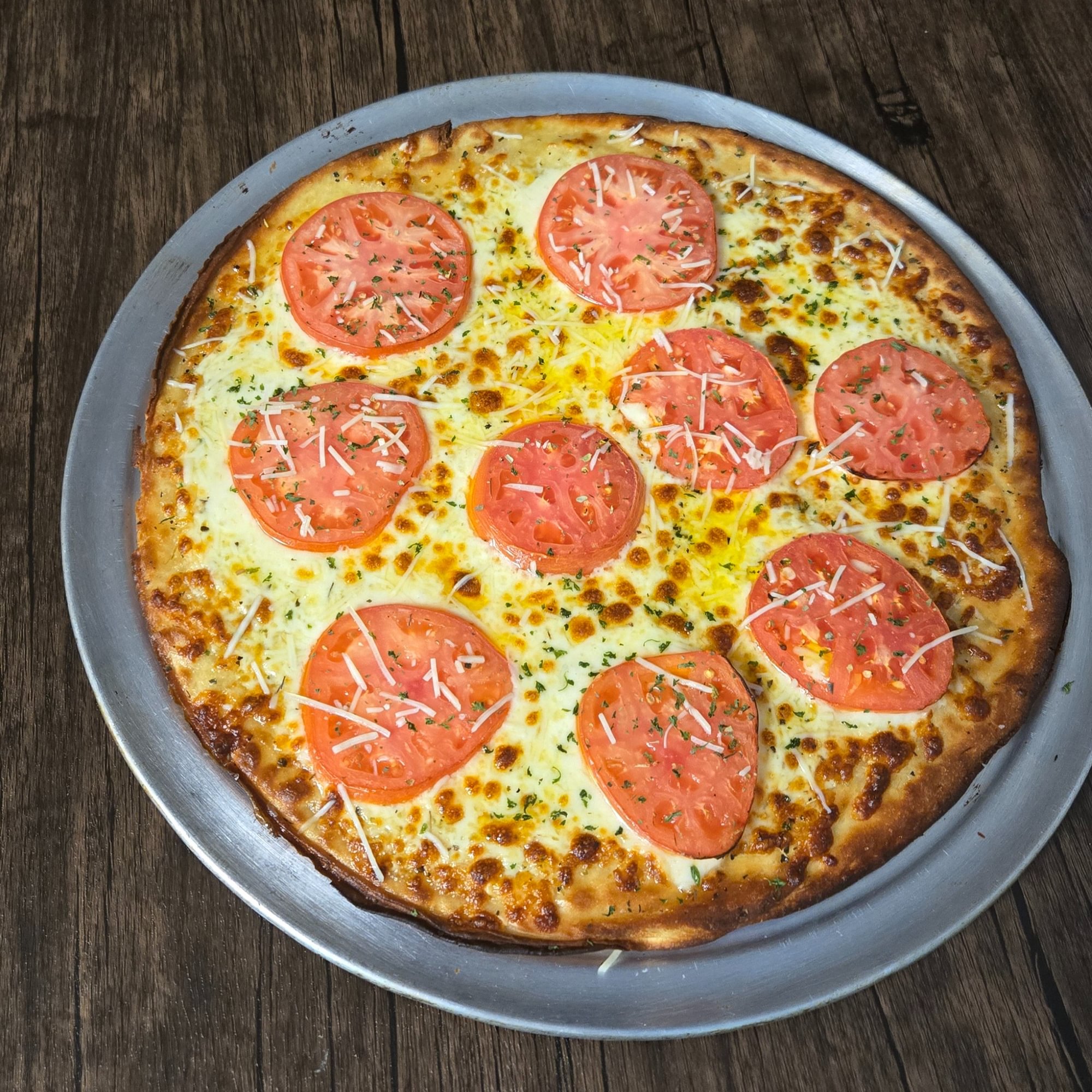 14" White Pizza