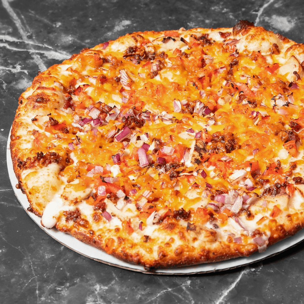 Garlic Chicken Pizza