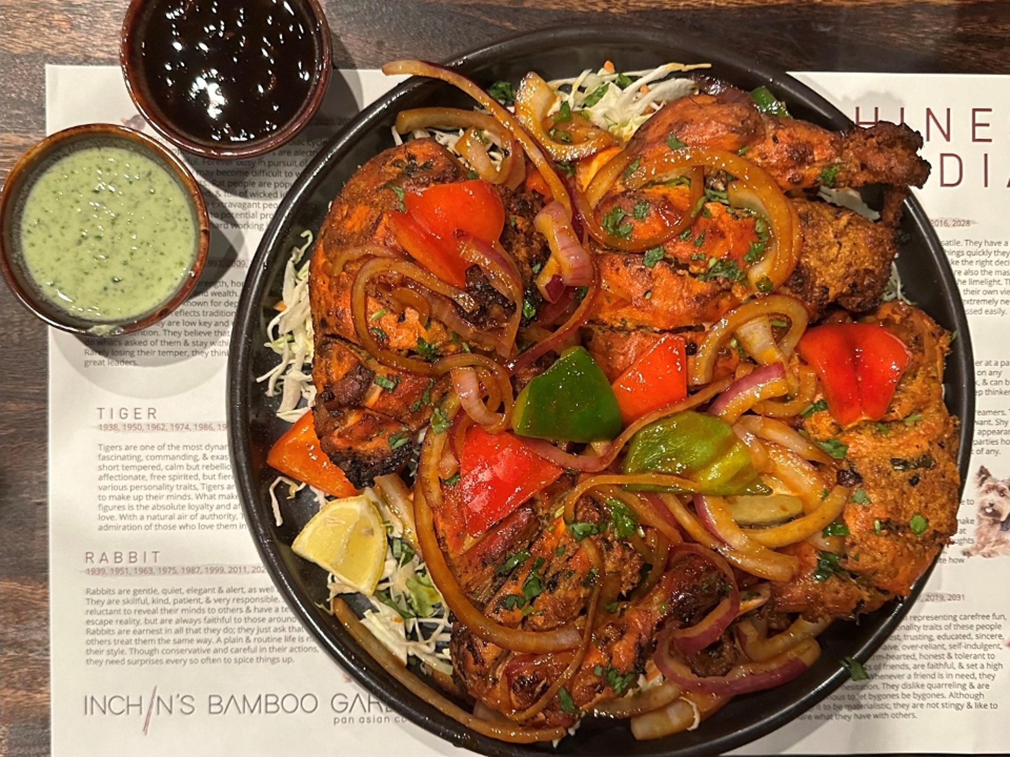 Tandoori Chicken (half/full)