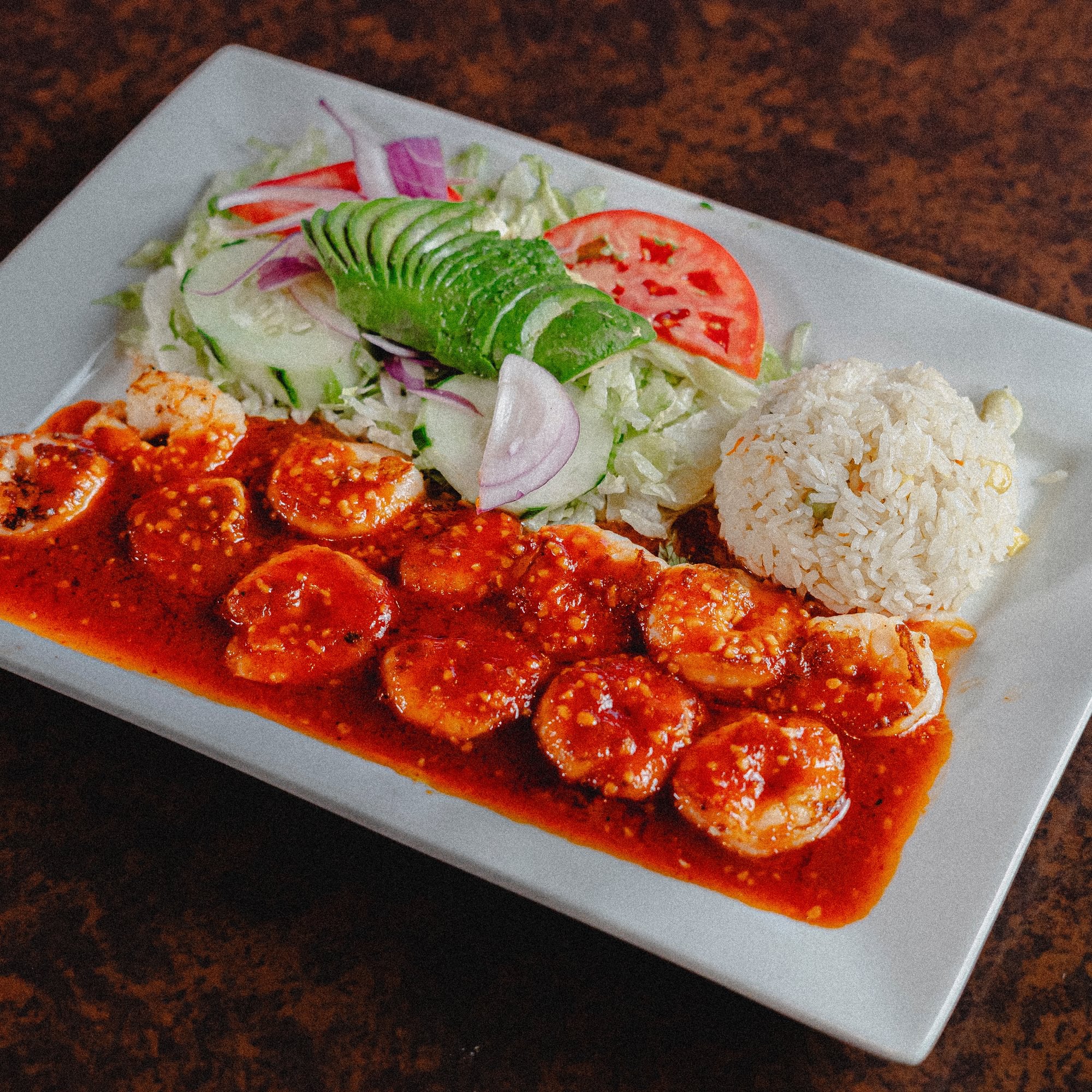 Camarones a la Diabla