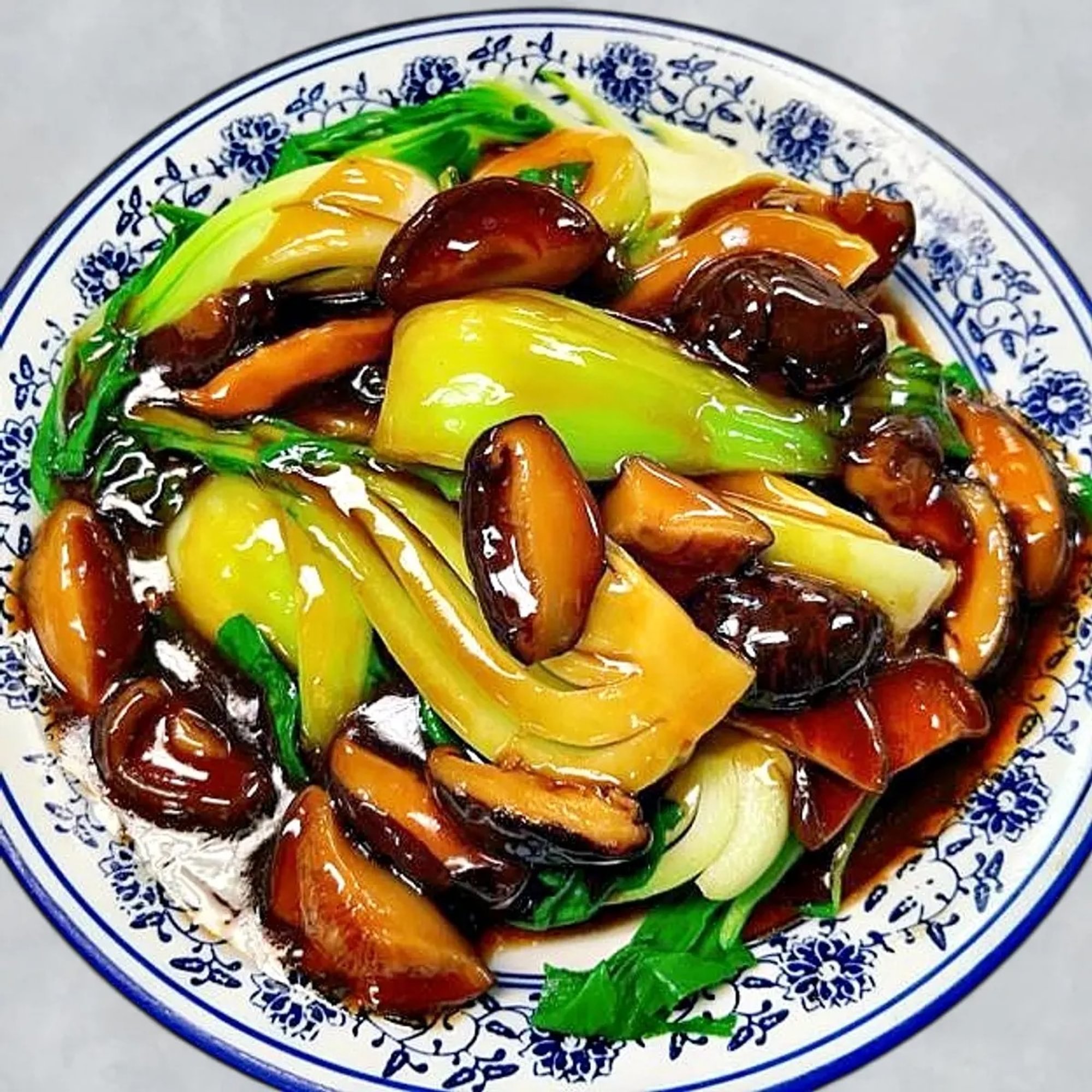 Bok Choy with Shiitake 香菇扒青江菜