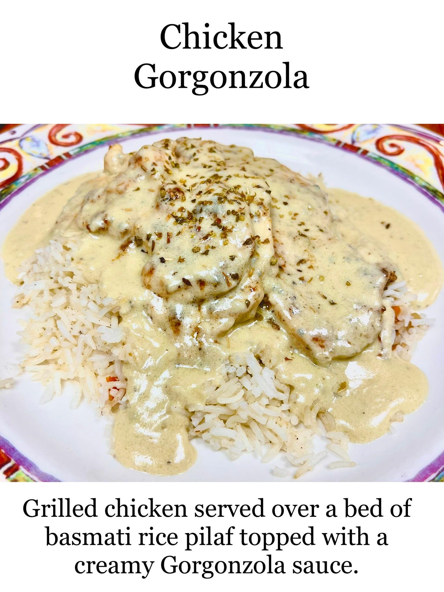 Chicken Gorgonzola