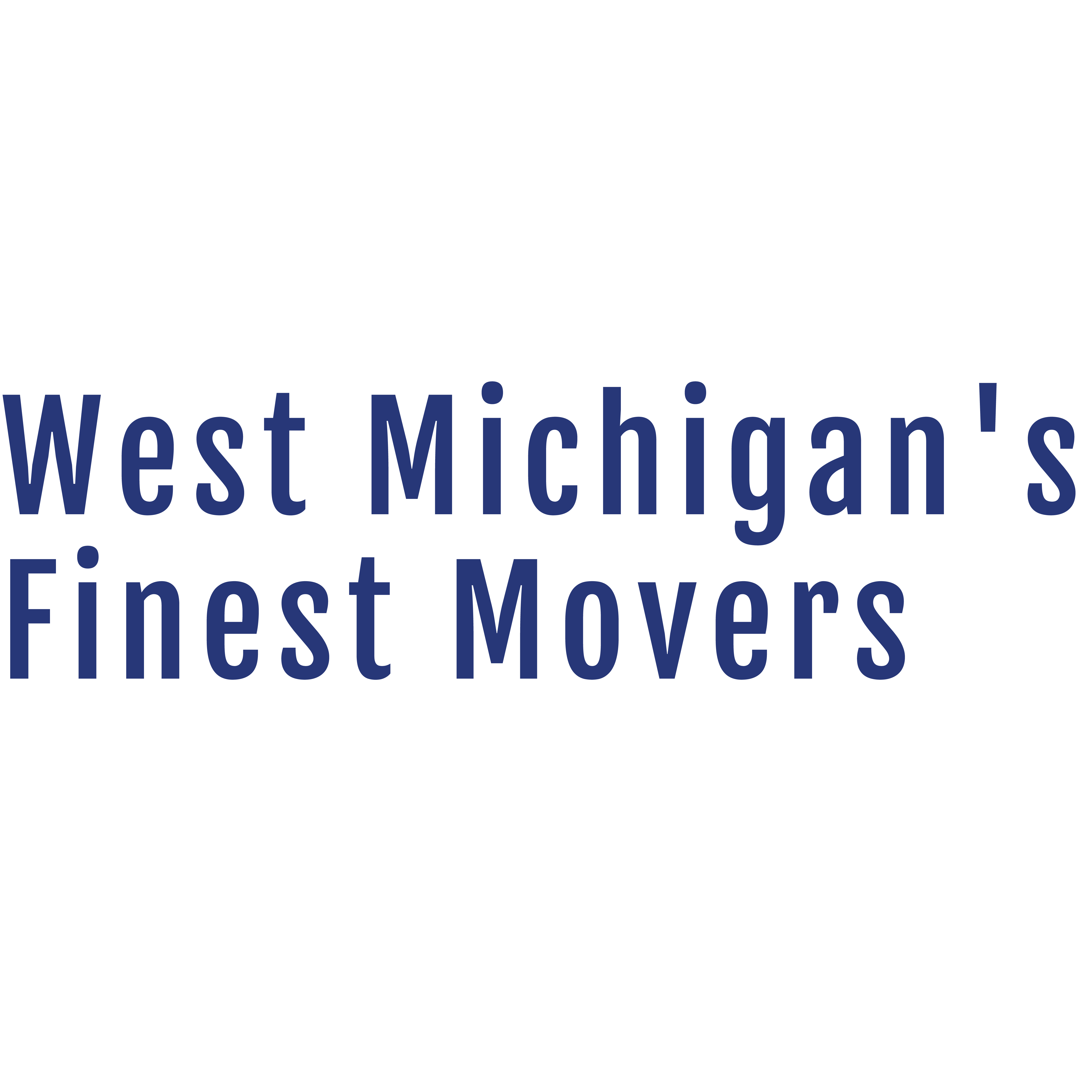 West Michigan's Finest Movers Logo