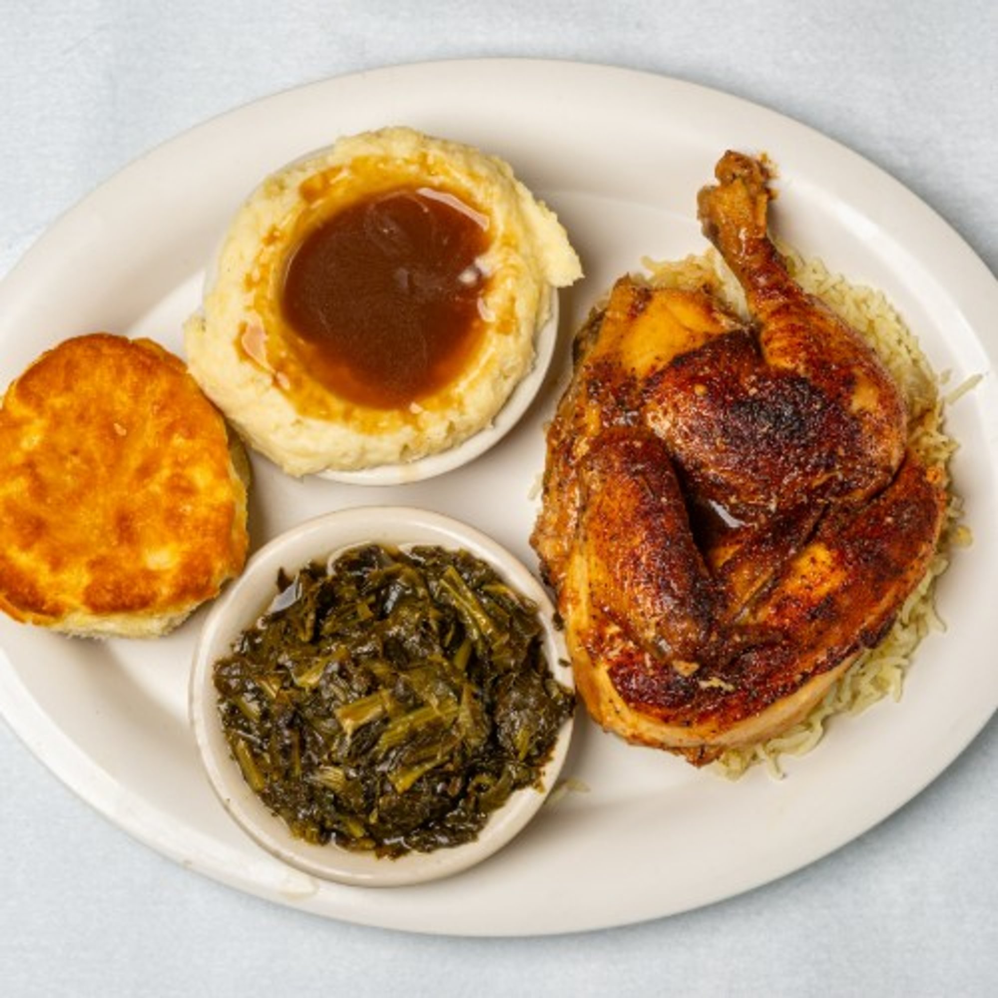 Half Baked Chicken Over Rice