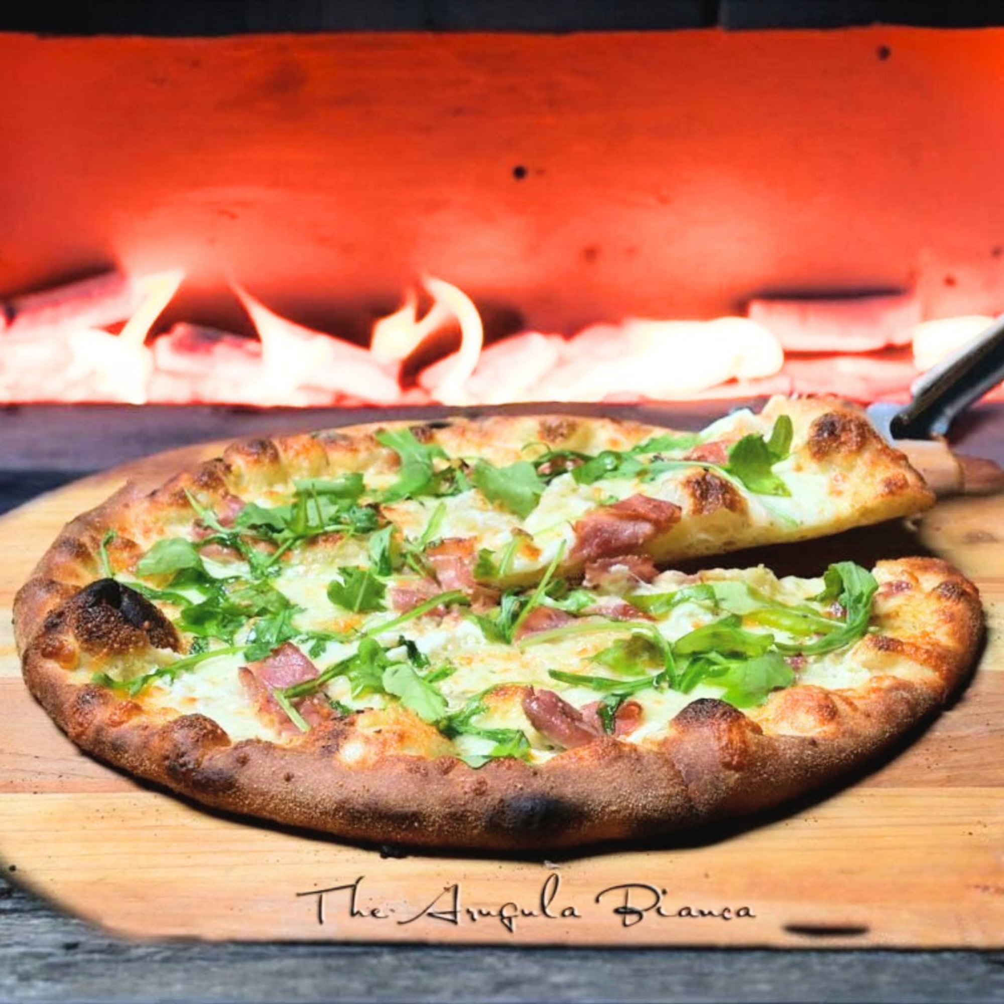 Pizza Arugula Bianca