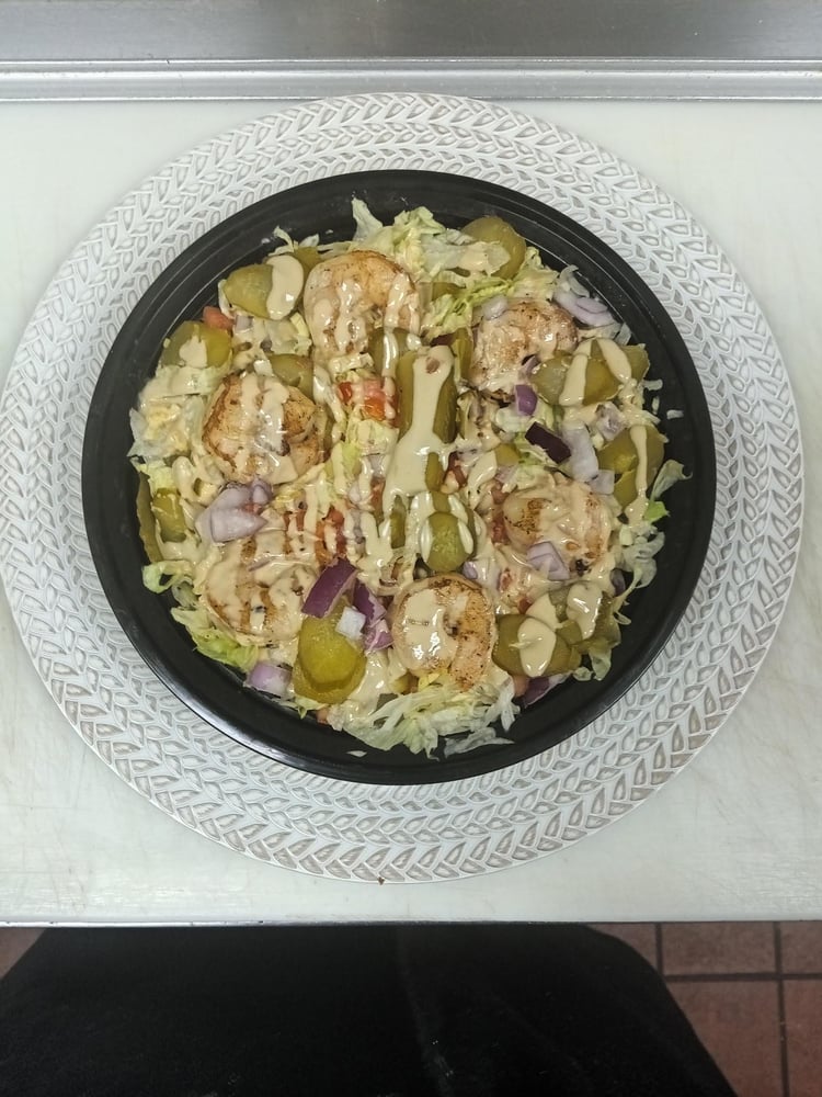 Fire Grilled Shrimp Bowl