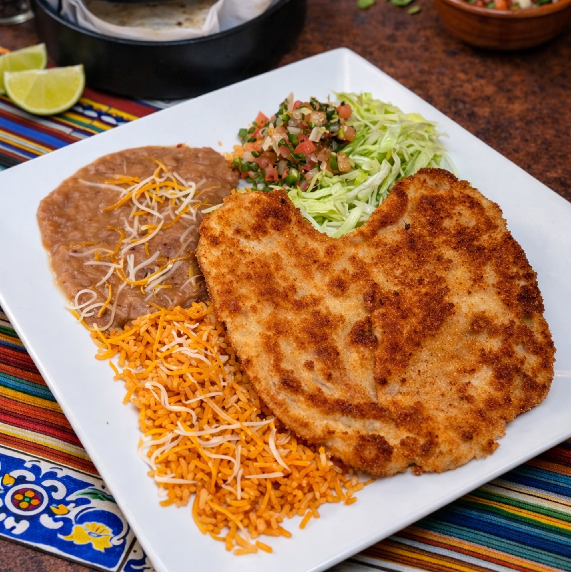 Pechuga de Pollo Empanizado