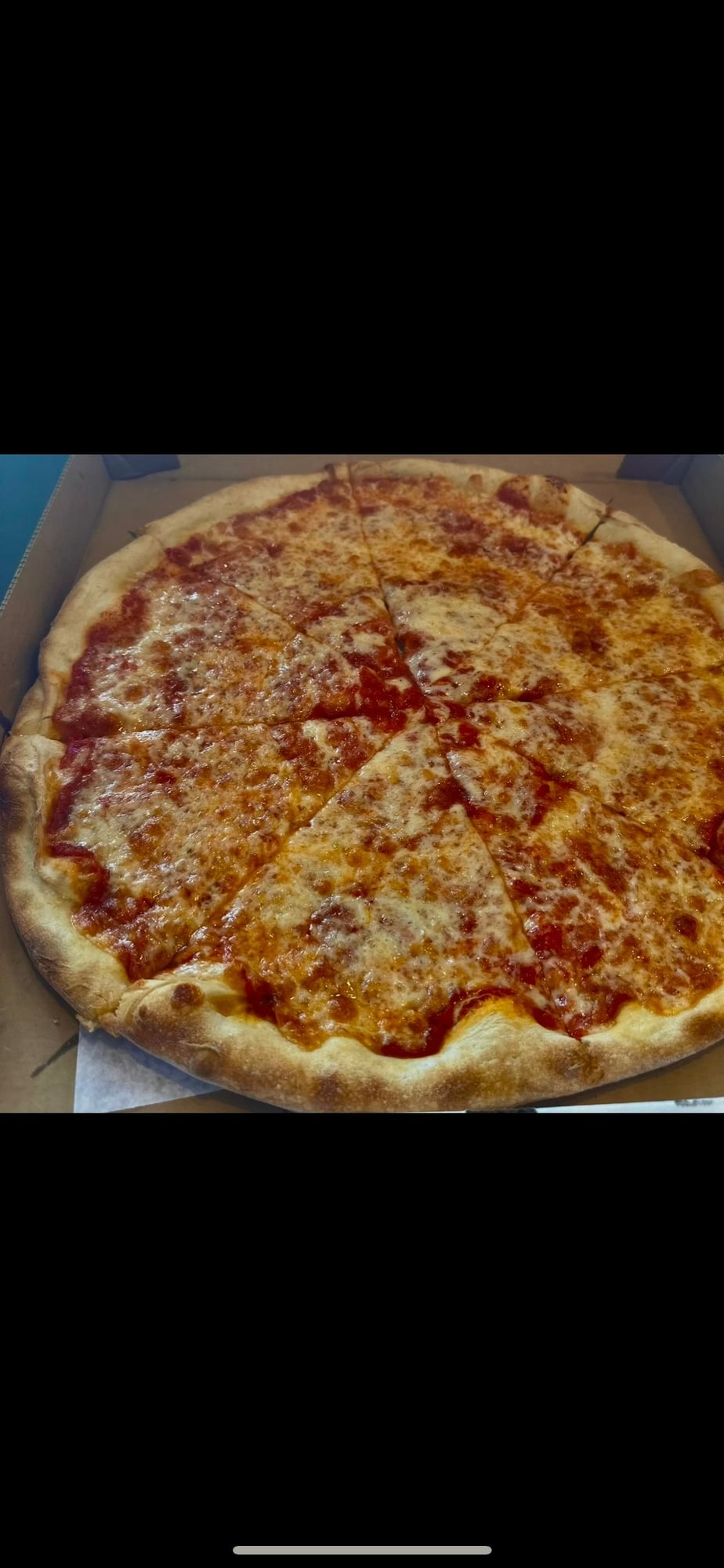 Large Cheese Pizza Wednesday Special