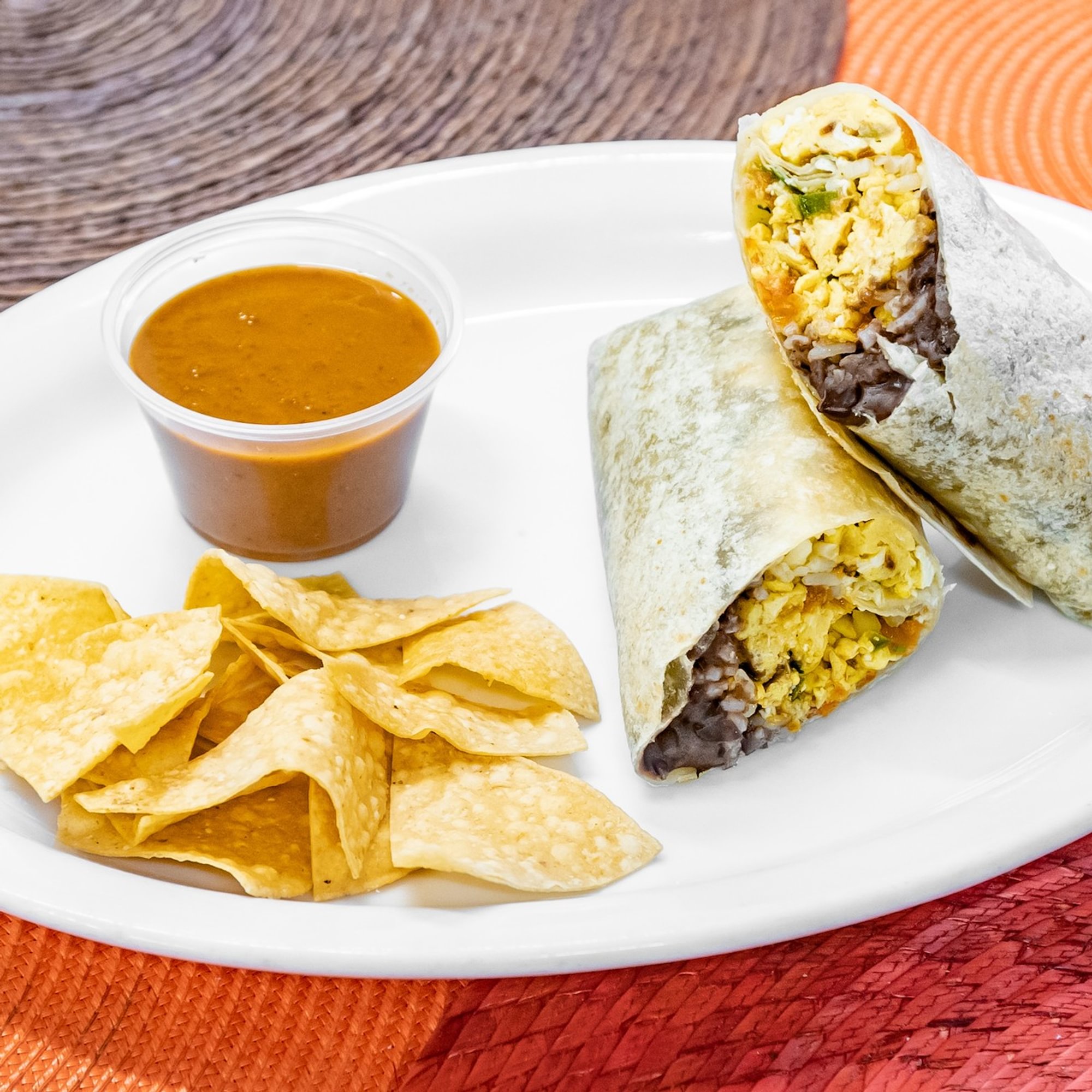 Breakfast Burrito - Huevos a la Mexicana
