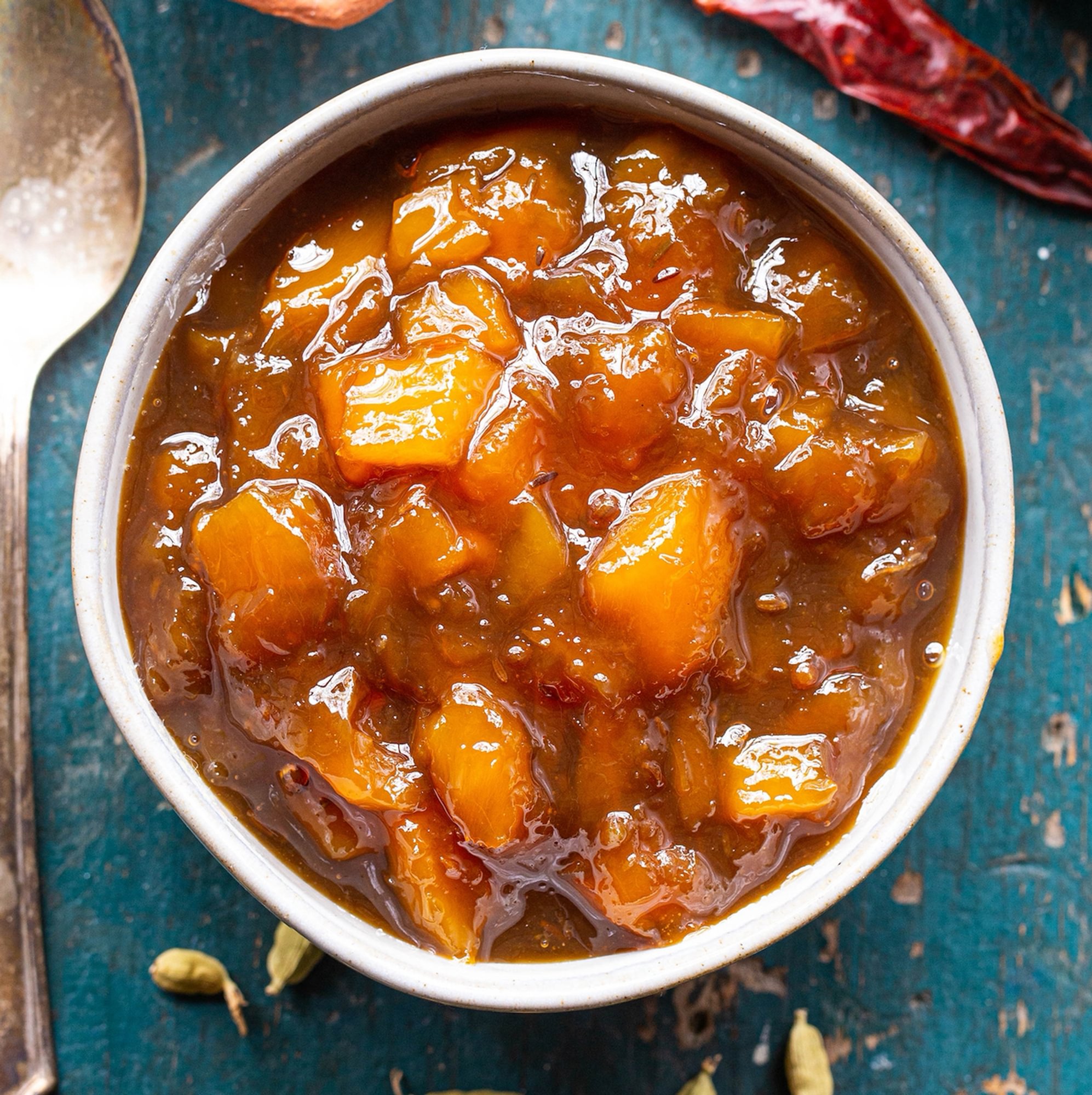 Sweet Mango Chutney or Mixed Pickle