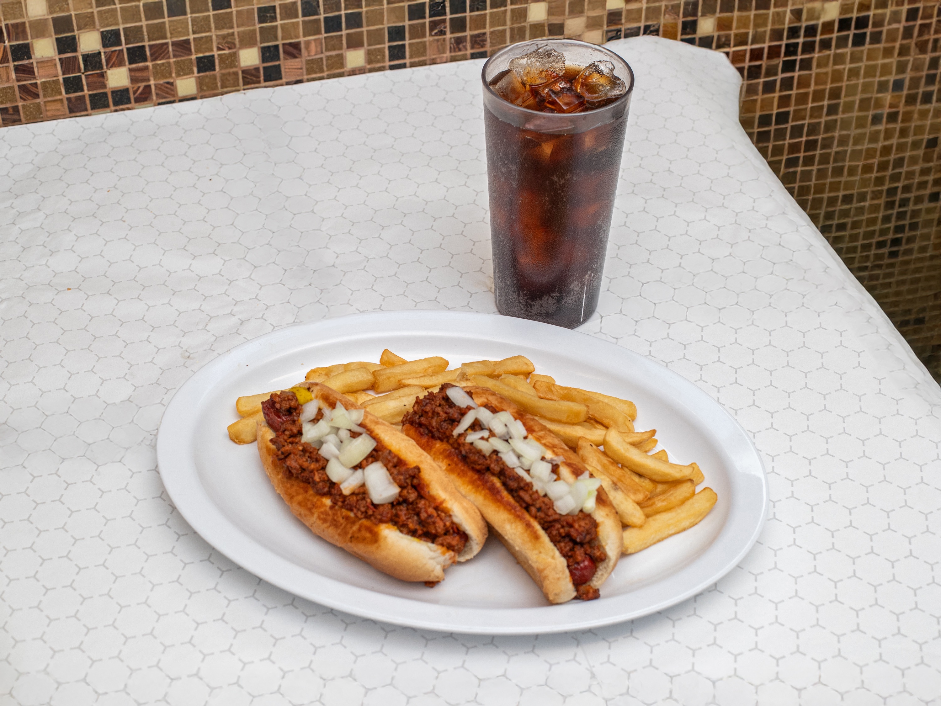 Two Chili Dogs