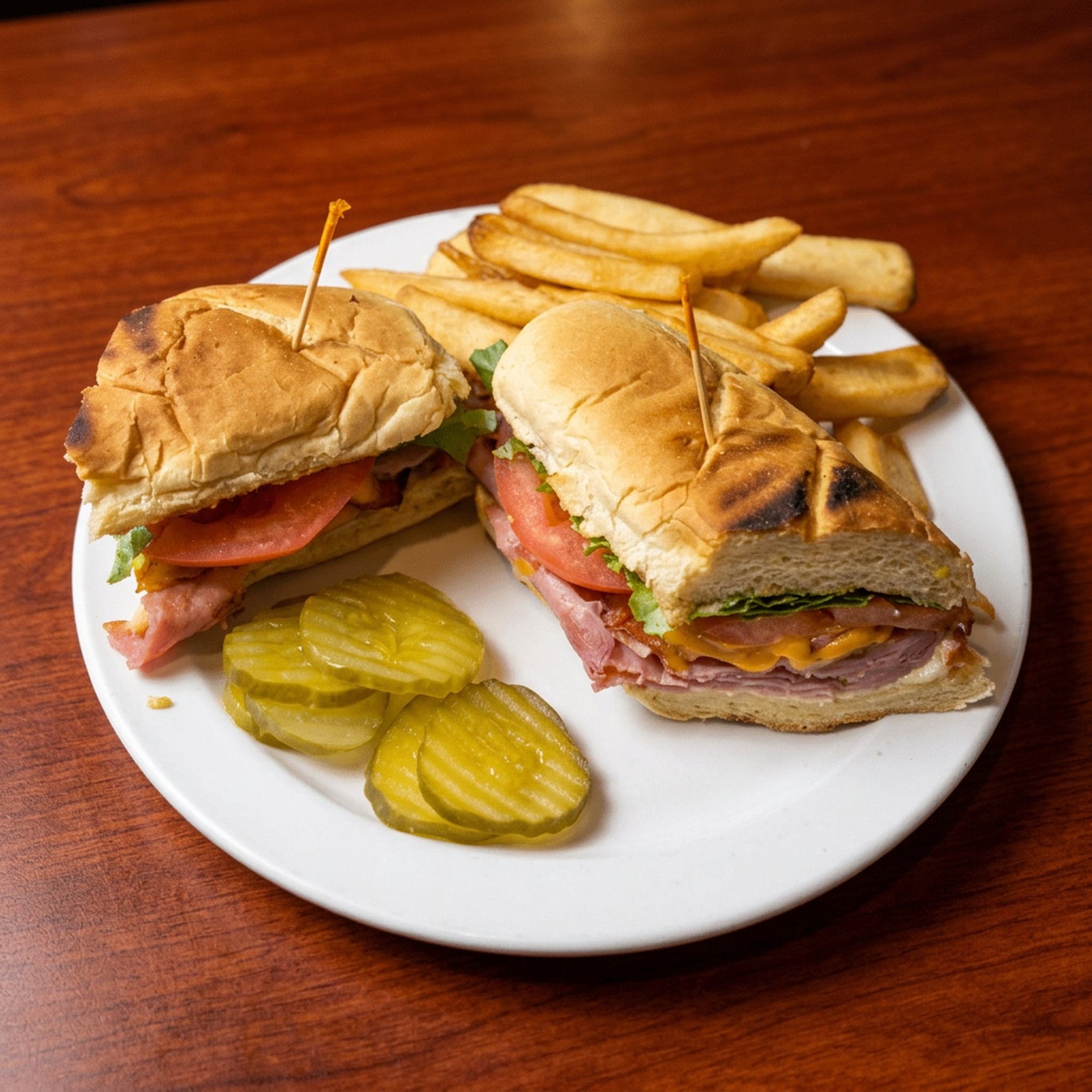 Ham & Swiss Sandwedge
