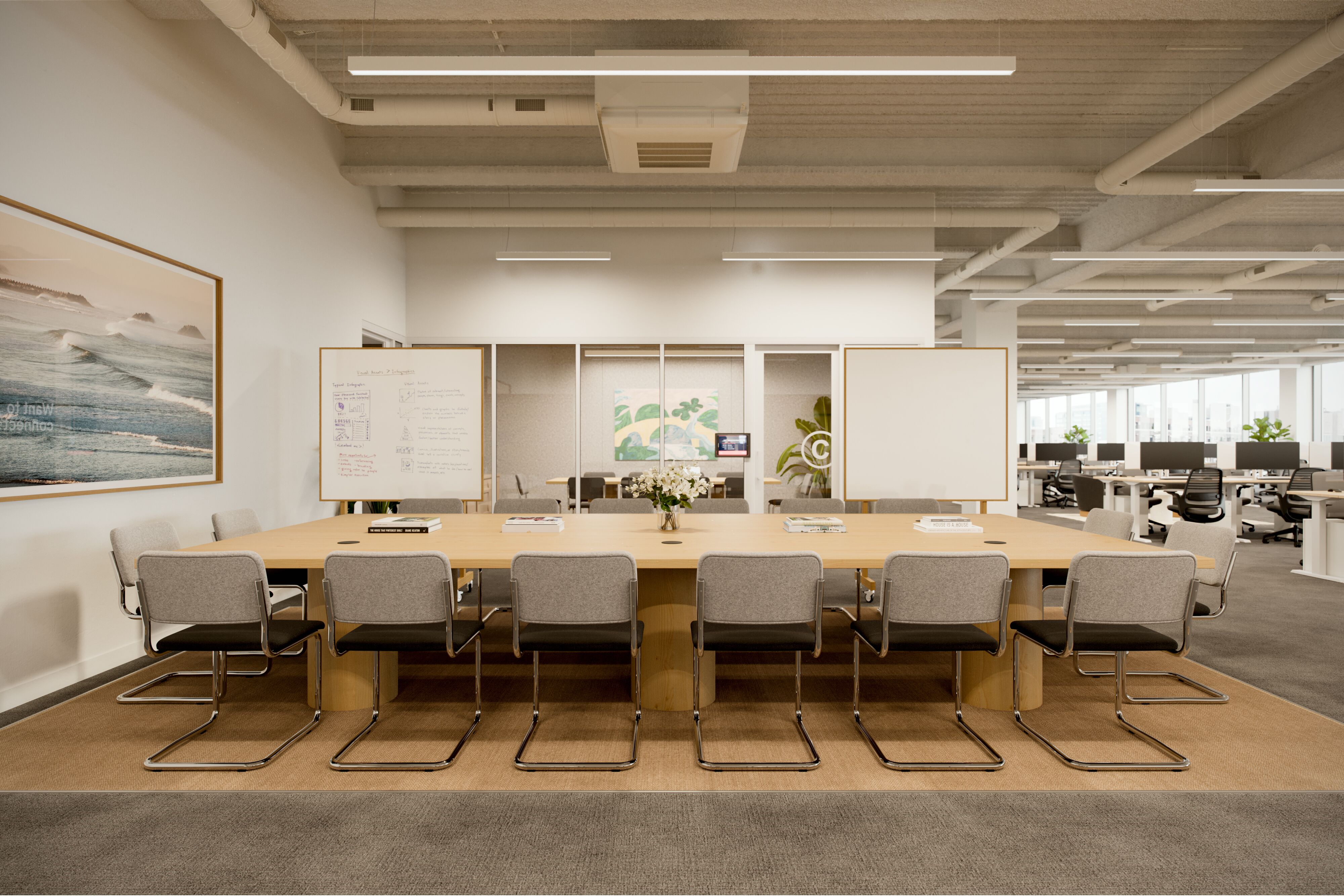 Rendering shown: Conference Room