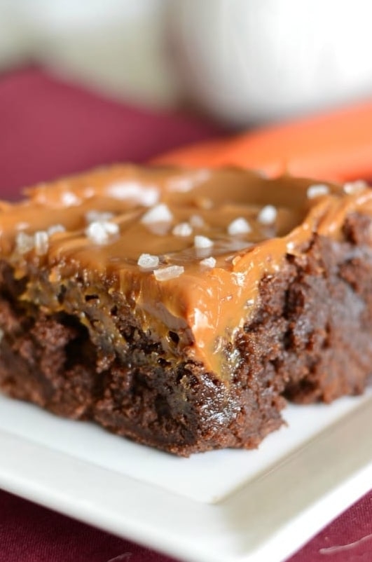 Salted Caramel Brownie