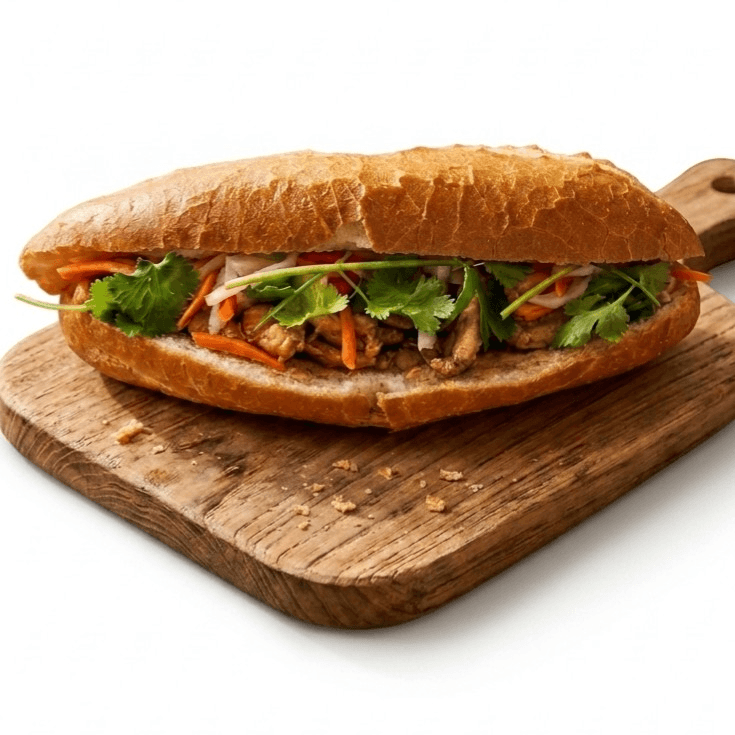 Bánh Mì Gà Nướng - Grilled Chicken