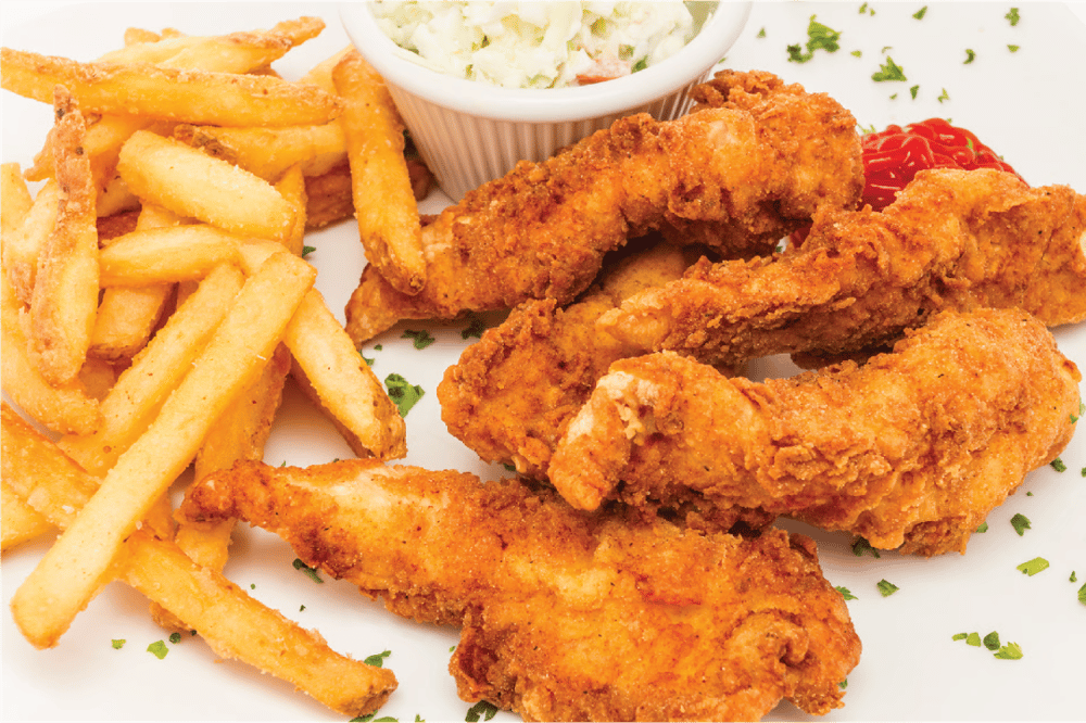 5pc Chicken Fingers W/Fries