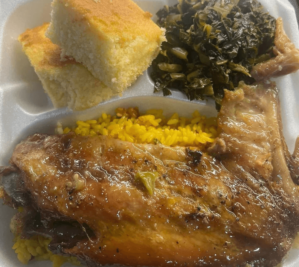 Turkey Wings with 2 Sides