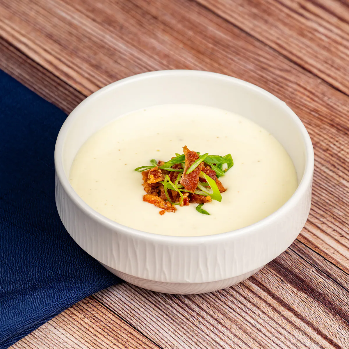 Potato, Bacon, and Leek Soup