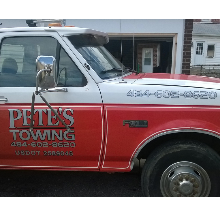 Petes Towing Logo