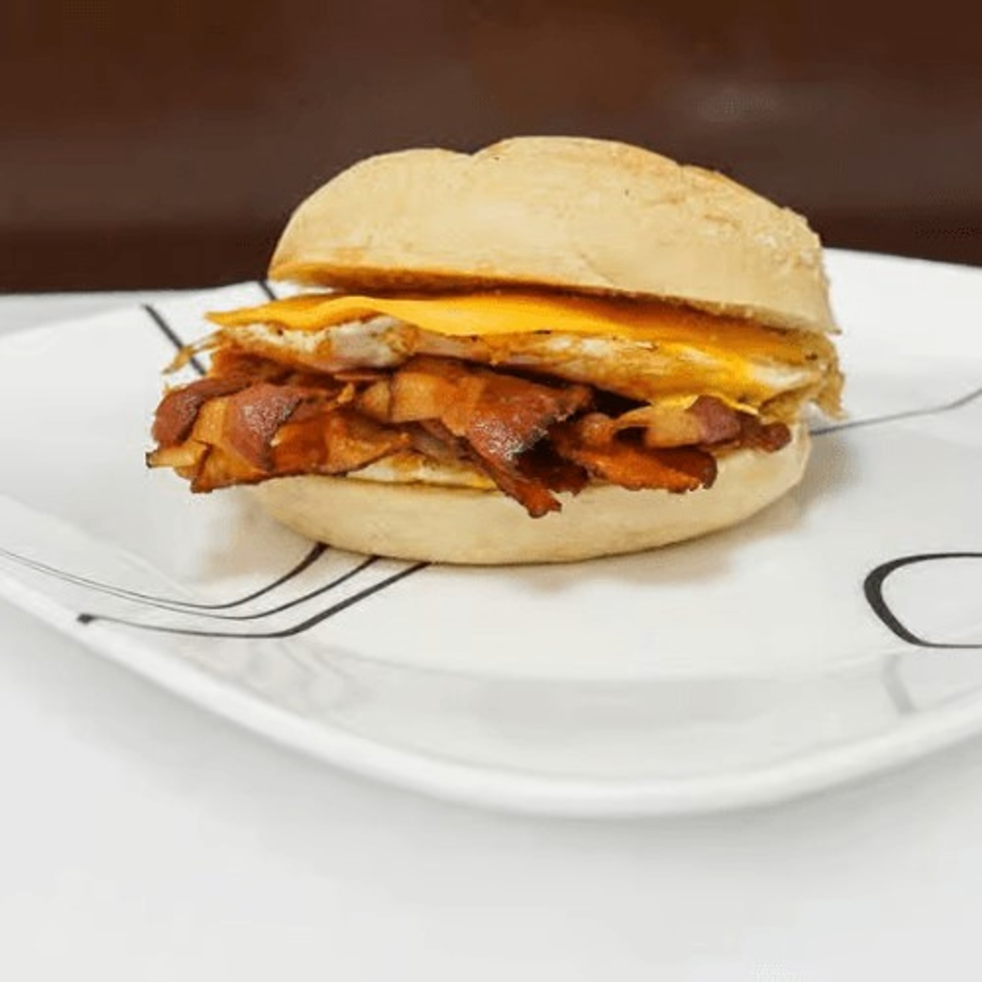 Egg, Cheese & Hash Browns Sandwich