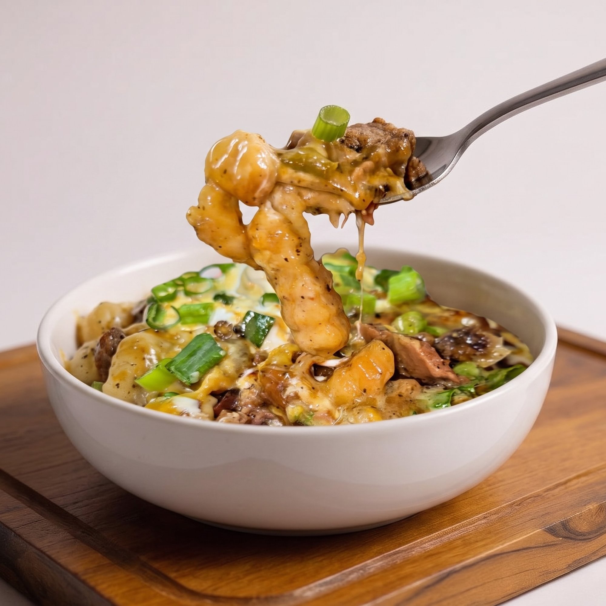 Pulled Pork Loaded Fries Bowl