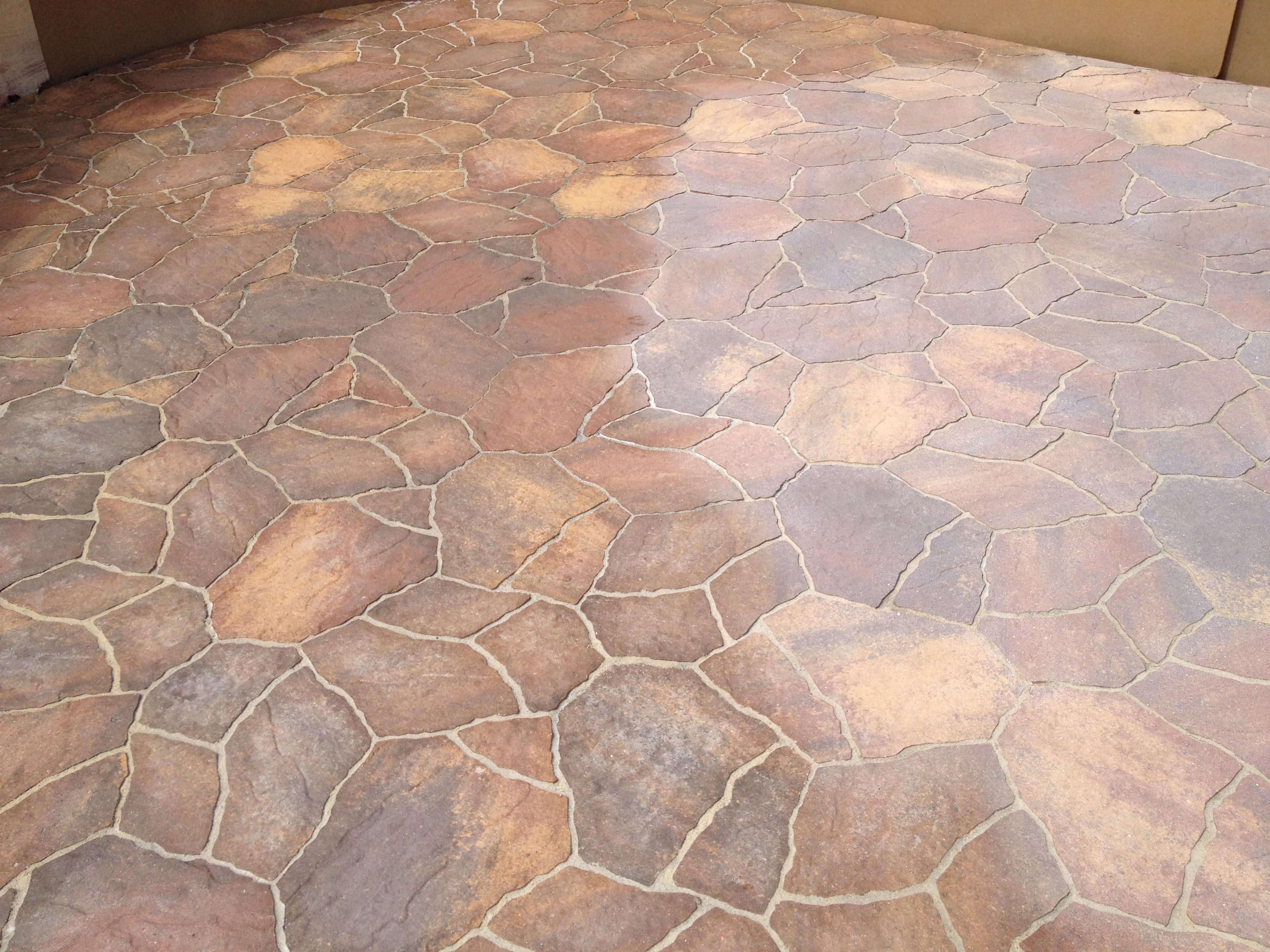 These pavers needed the polymeric sand replaced as well as the sealer