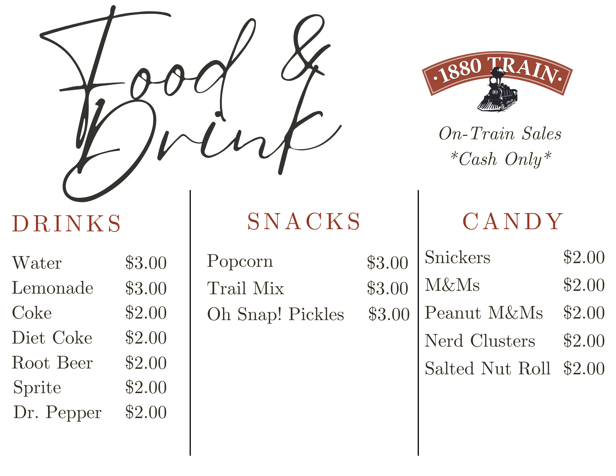 High-Liner Eatery at the 1880 Train