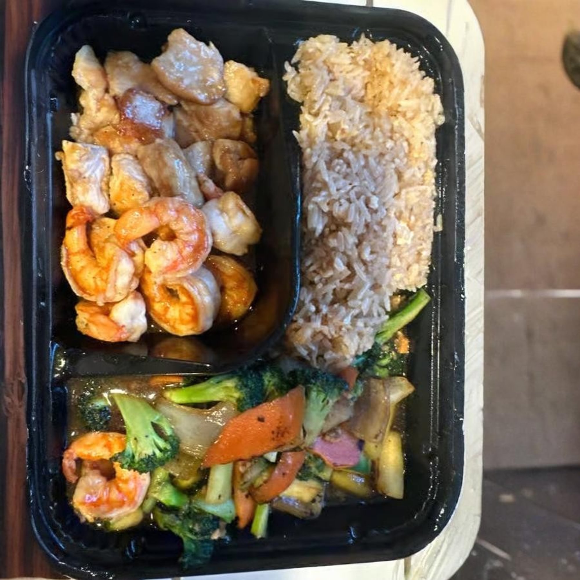 Hibachi Chicken and Shrimp Combo
